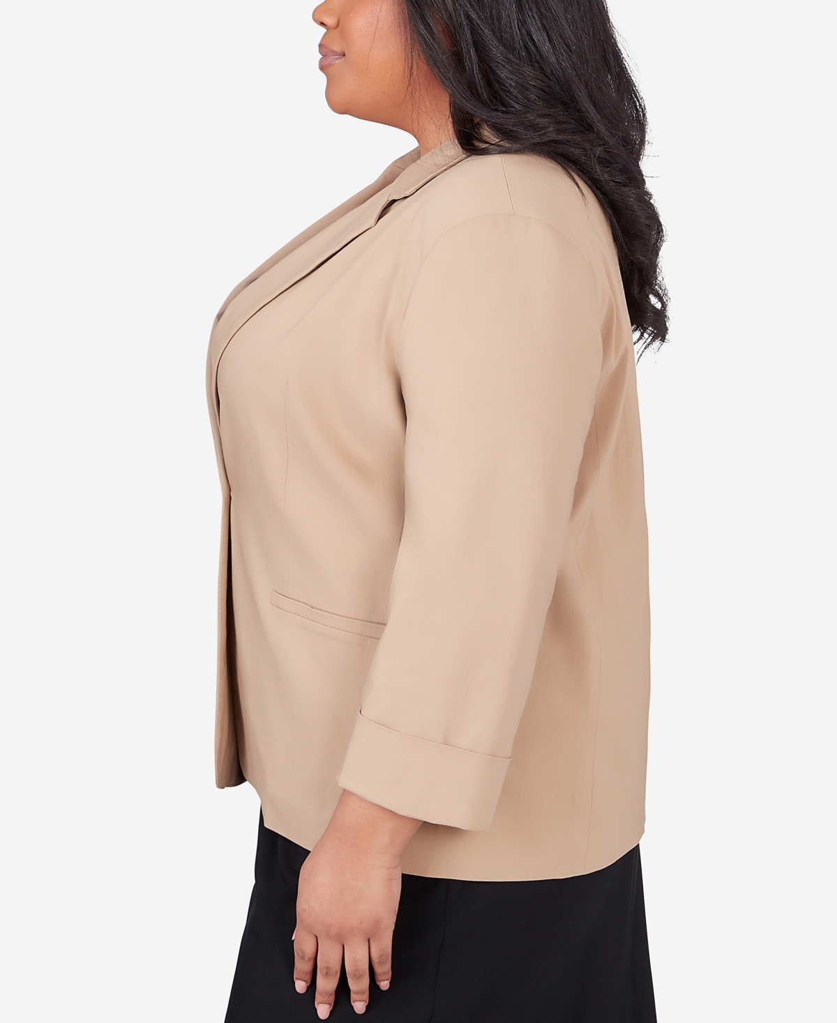 Alfred Dunner Plus Size Classic Fit Blazer Jacket