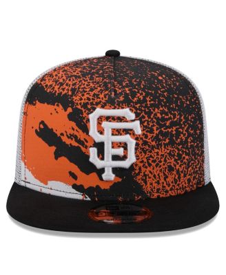 Men's Black San Francisco Giants Court Sport 9Fifty Snapback Hat