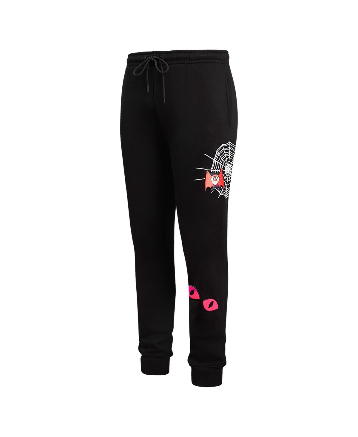 Freeze Max Men's Black Looney Tunes Taz Dracula Jogger Pants In Black