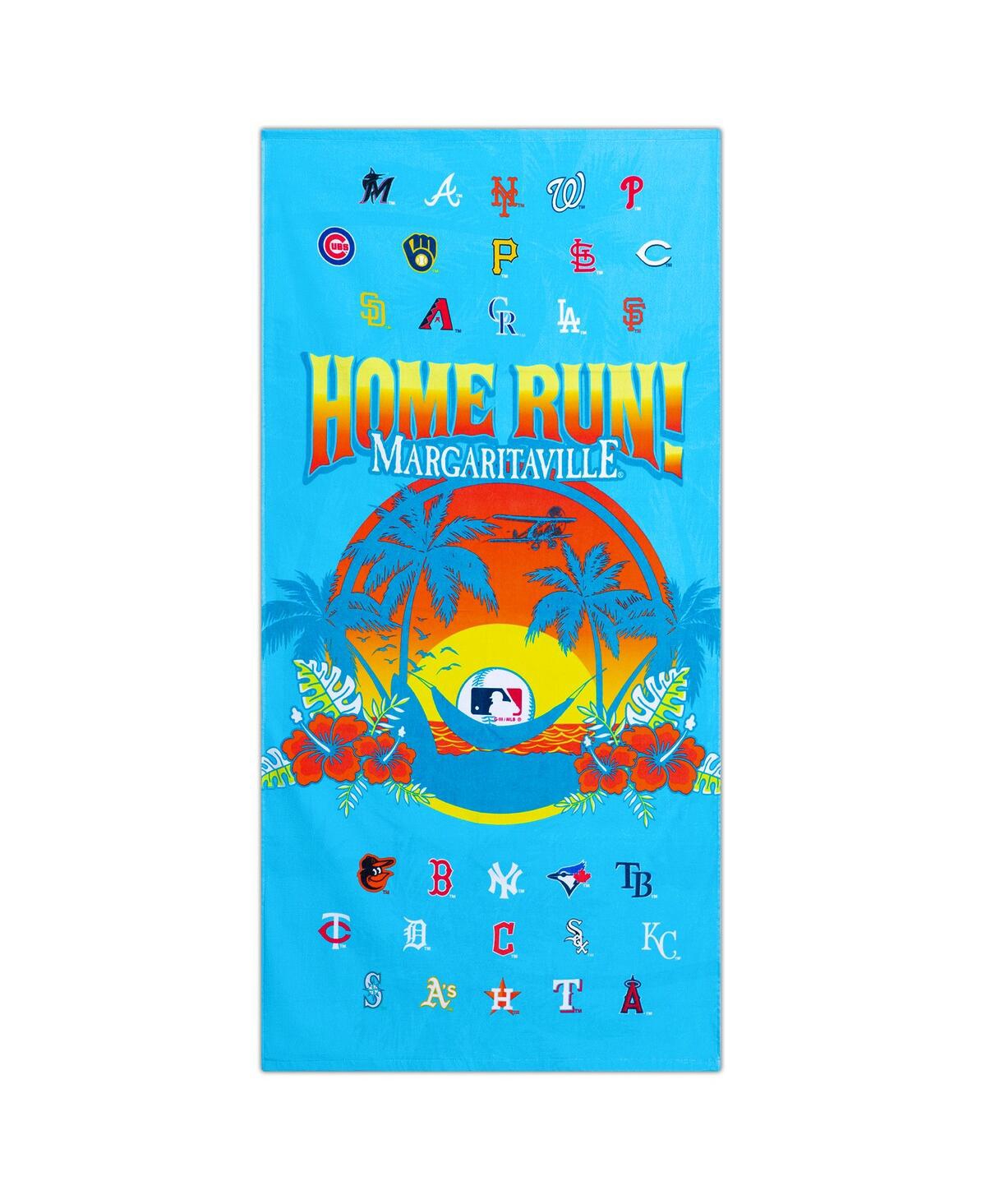 Margaritaville Mlb Homerun Hammock Beach Towel In Multi