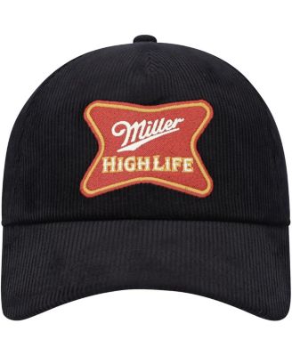 Men's Black Miller Roscoe Corduroy Adjustable Hat