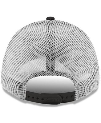 Men's Black/White Austin Dillon Bass Pro Shops 9forty Trucker Adjustable Hat