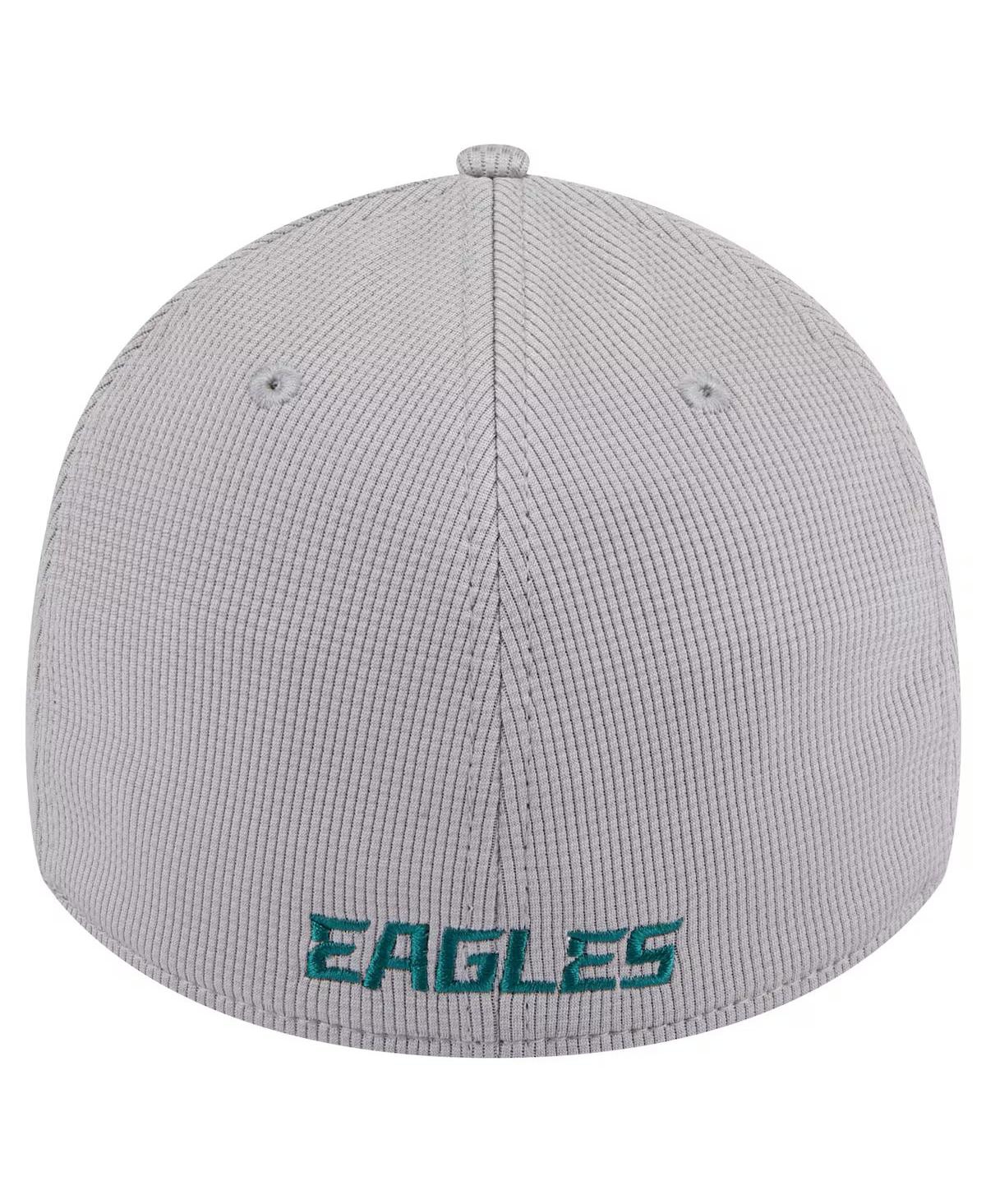 Shop New Era Men's Gray Philadelphia Eagles Active 39thirty Flex Hat