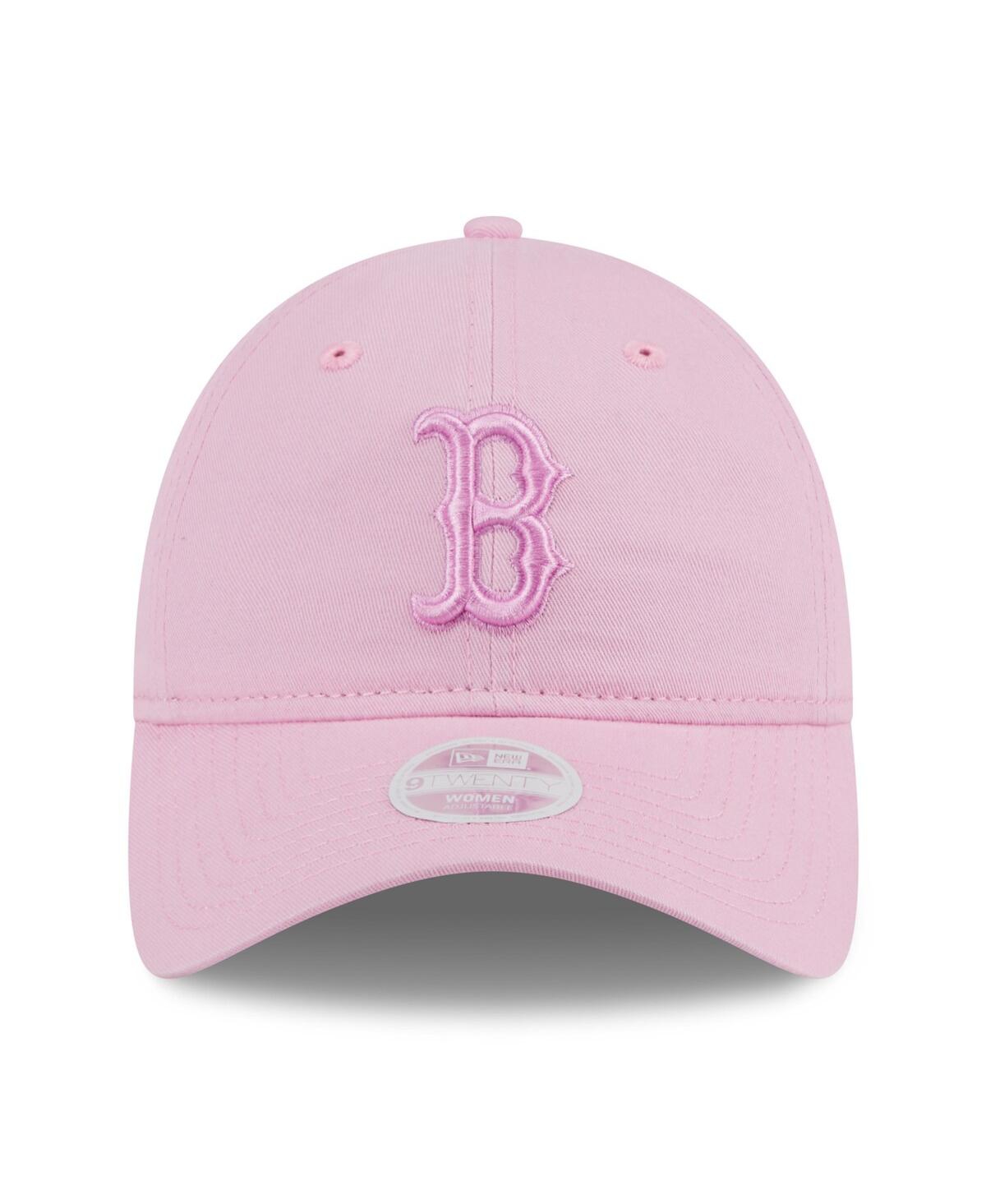 Shop New Era Women's Boston Red Sox Fondant Pink 9twenty Adjustable Hat