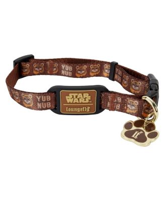 Loungefly Pets Star Wars Ewok Hundehalsband Größe L, Braun – Offizielles Star Wars Zubehör Für Hunde