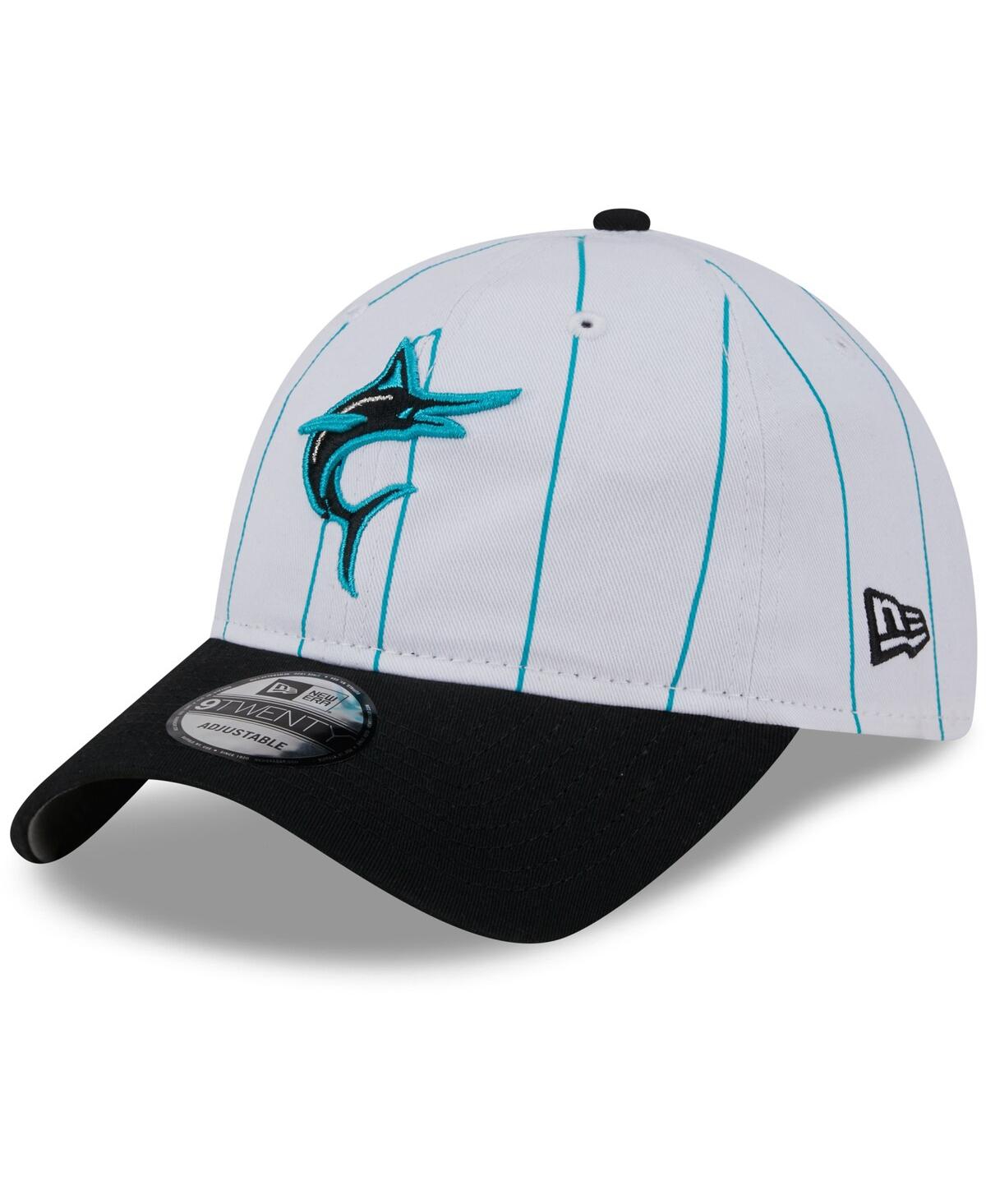 Shop New Era Youth White Miami Marlins 2024 Batting Practice 9twenty Adjustable Hat