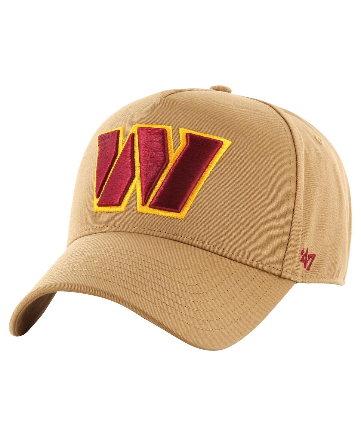 47 Brand Men's Tan Washington Commanders Ballpark Mvp Adjustable Hat - Tan