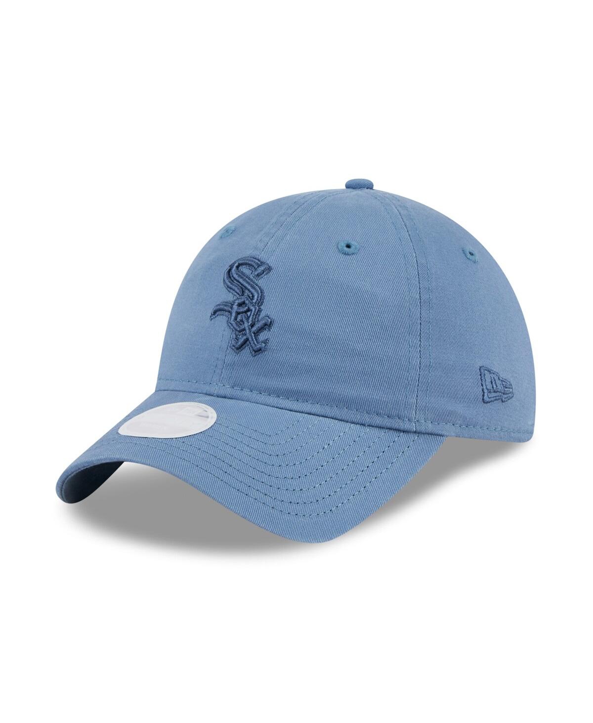 Women's Chicago White Sox Faded Blue 9Twenty Adjustable Hat - Blue