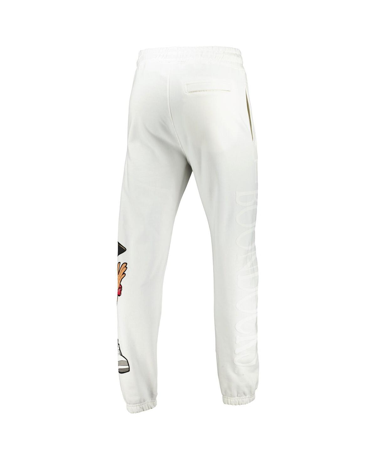 Shop Virtual Thread Unisex White The Boondocks Big Face Riley Joggers