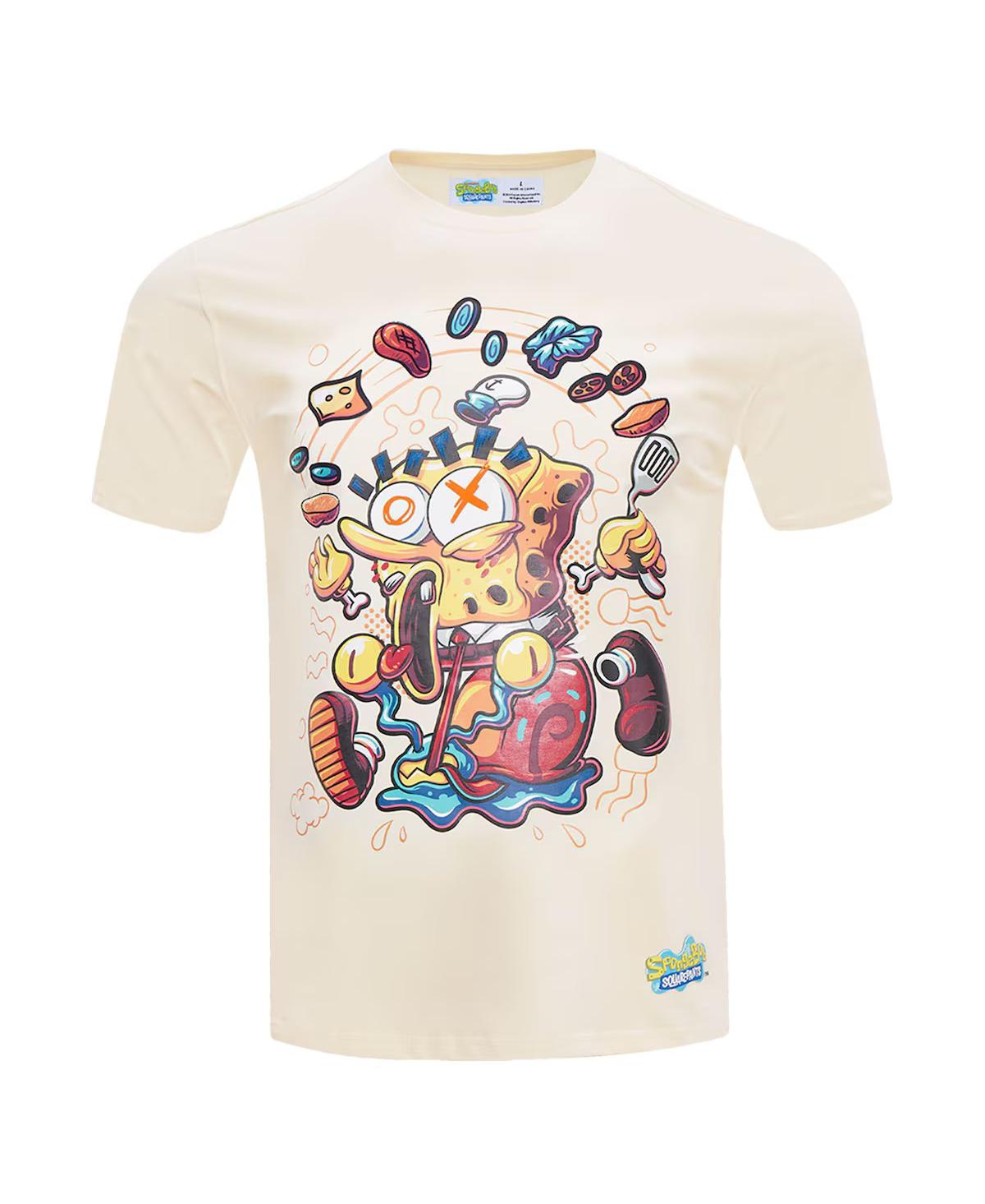 Shop Freeze Max Men's Natural Spongebob Squarepants T-shirt