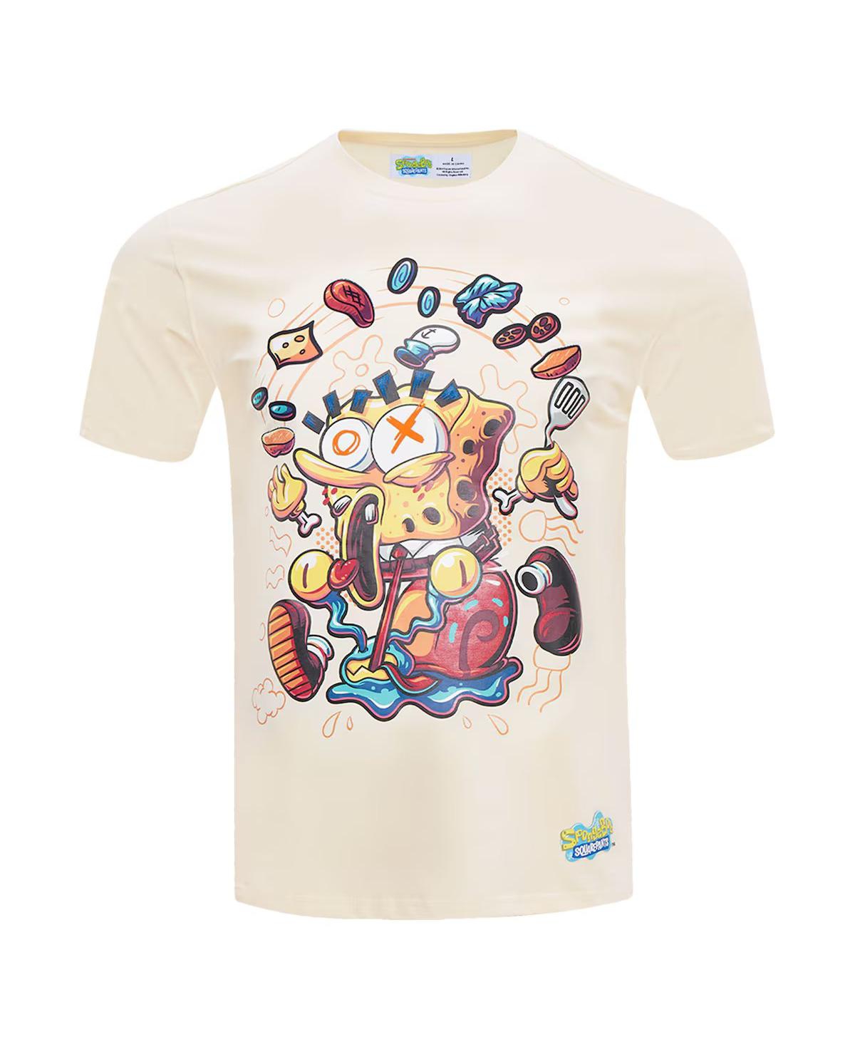 Freeze Max Men's Natural Spongebob Squarepants T-shirt In Natural