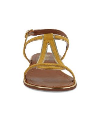 Rag & Co FEODORA Red Flat Slip-on Sandals - Macy's