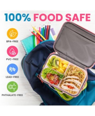 Insulated Lunch Bag With Spacious Compartment & Built-In Handle