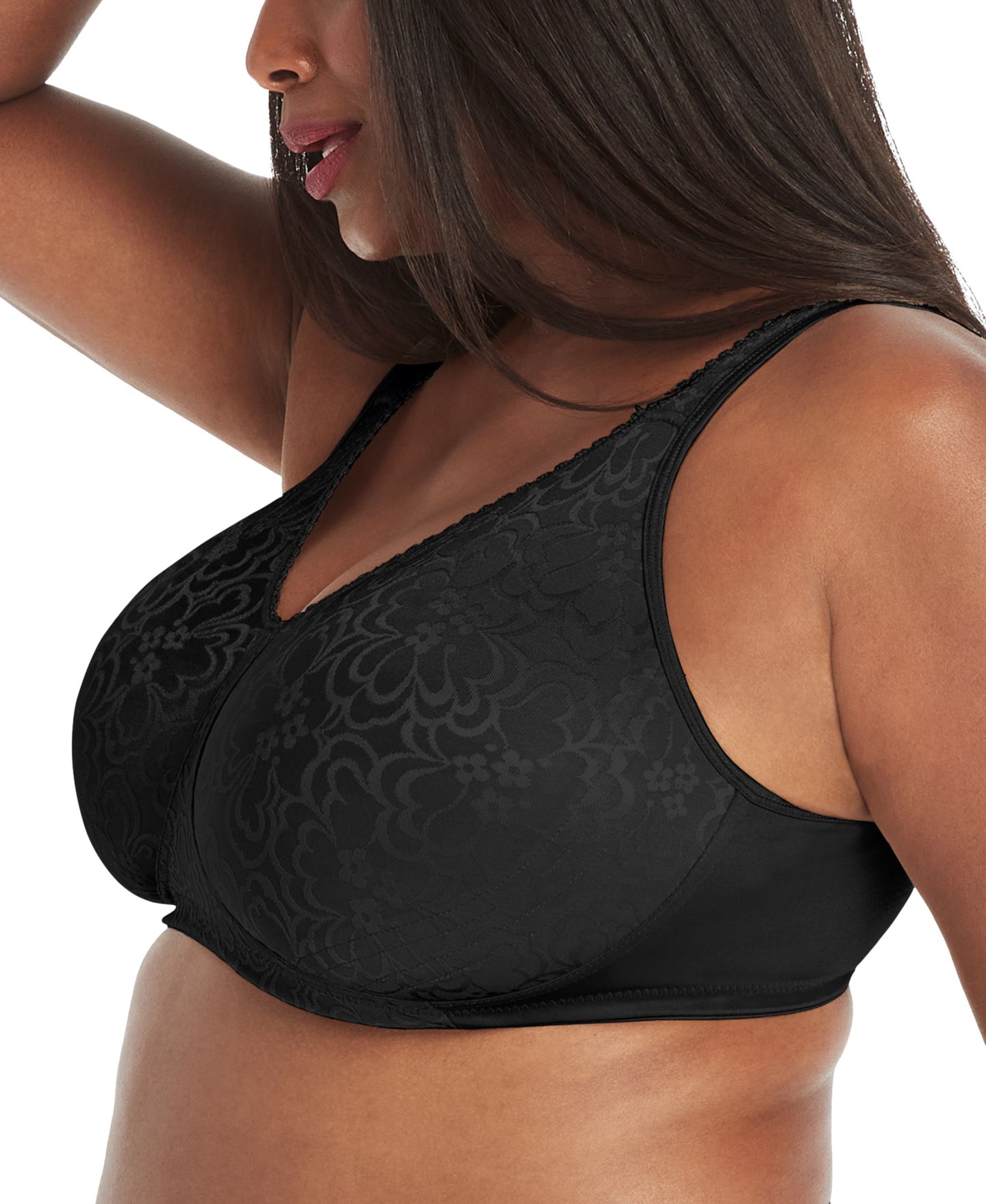 Бра Lift, без косточек, с поддержкой — Playtex, цвет: Чёрный — фото 2