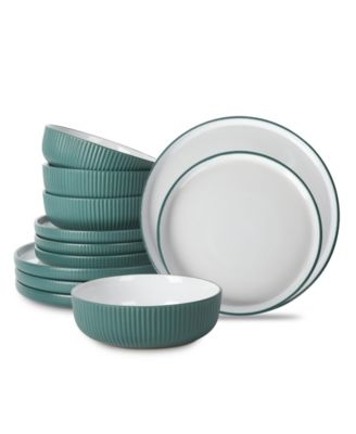 Laro 12 Pc. Dinnerware Set, Service for 4