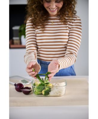 EasyClip 1Pc. 34oz Rectangular Glass Box