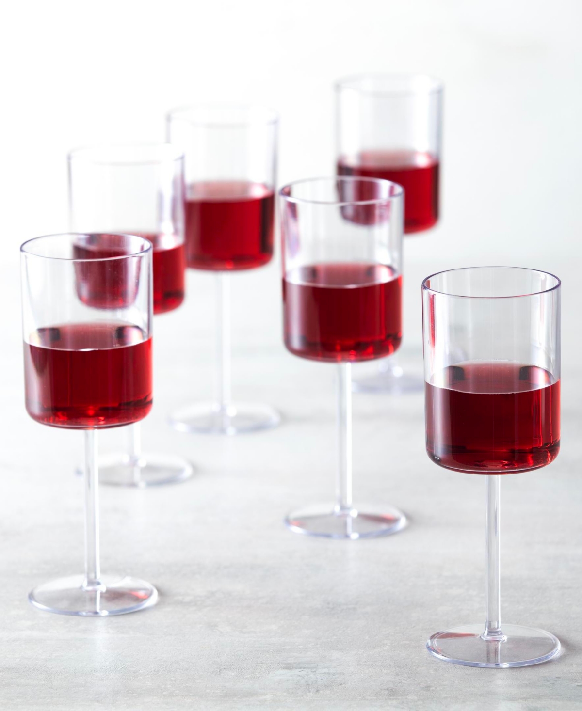 Fortessa Urbo Outdoor Clear Red Wine 15oz In Gray