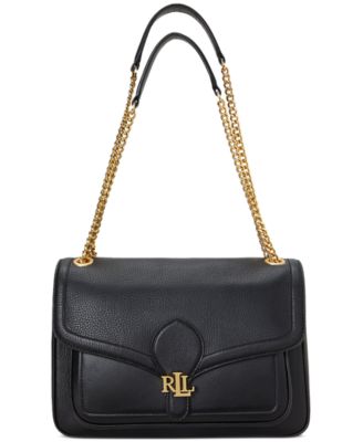 Lauren Ralph Lauren - Pebbled Small Leather Bradley Convertible Bag