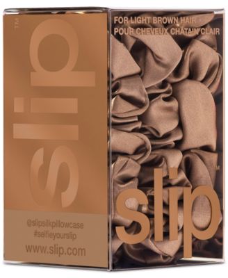 3-Pc. Pure Silk Back-to-Basics Assorted Scrunchies Set