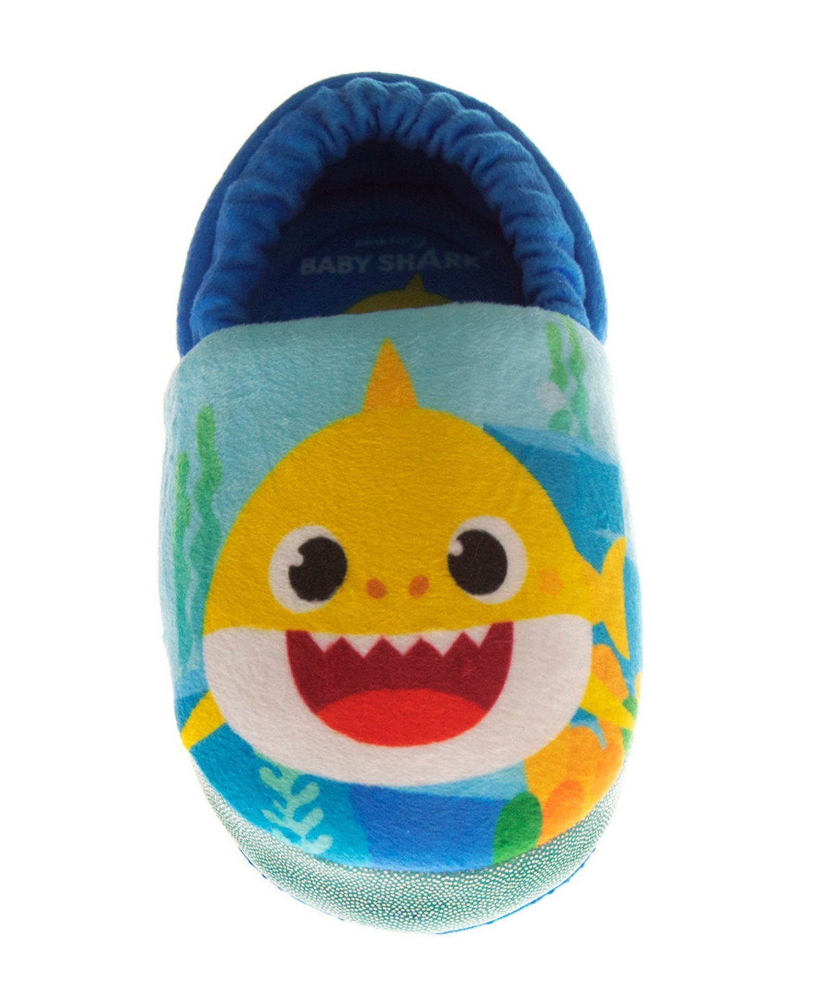 Shop Baby Shark Toddler Boys Slip-on Slippers In Blue