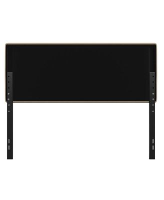 Coppola Queen size Metal Frame Tufted Upholstery And Powder Coated Headboard