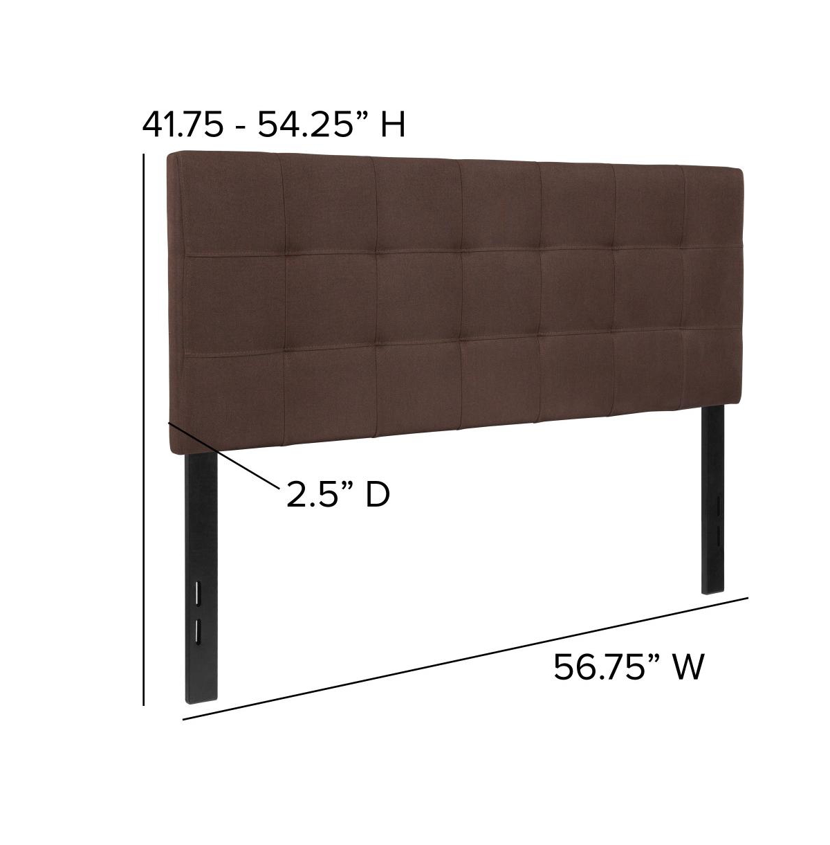 Quilted Tufted Upholstered Headboard
