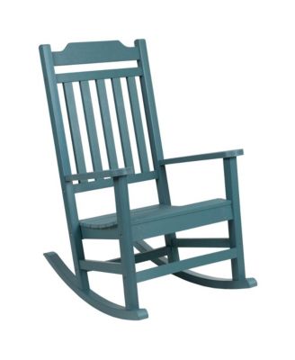 Set Of 2 Hillford Poly Resin Indoor/Outdoor Rocking Chairs