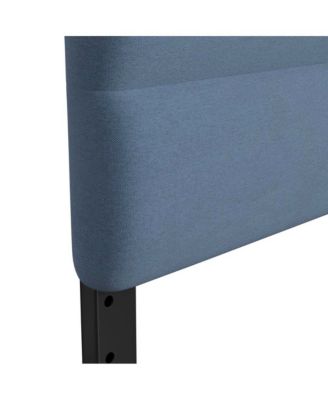 Coppola Queen size Metal Frame Tufted Upholstery And Powder Coated Headboard