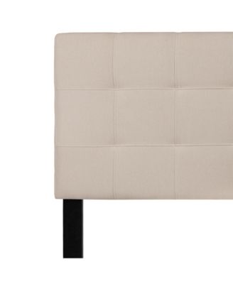 1 PC Metal Quilted Tufted Queen Upholstered Headboard