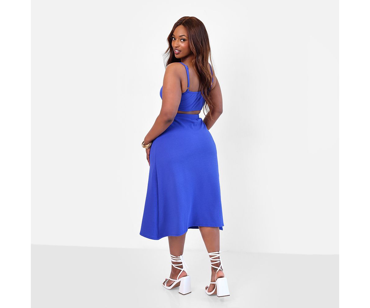 Rebdolls Plus Size Tap In Strappy Crop Top