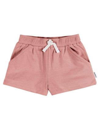 Toddler & Baby Girls Knit Shorts, 3-Pack