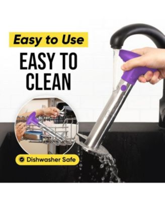 Heavy Duty 2pc Pineapple Corer & Slicer Set – Includes Eye Removal Tool with Reinforced Blade