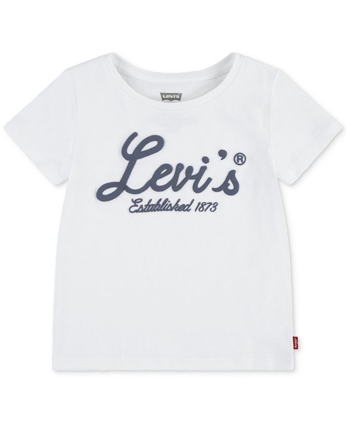 Levi's Toddler Girls Script Logo Graphic T-Shirt - Macy's
