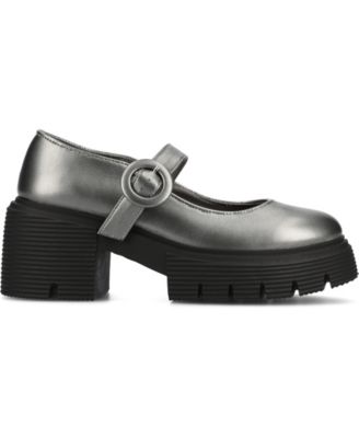 Women's Zarynn Mary Jane Treaded Outsole Platform Pumps