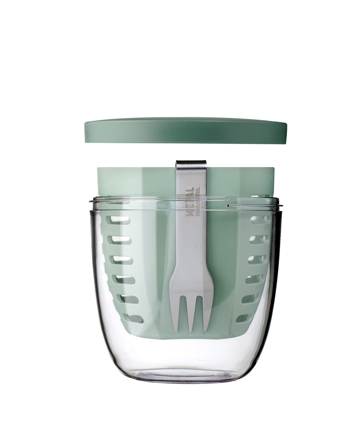 Mepal Ellipse 1pc. Fruit/veggie Pot In Green