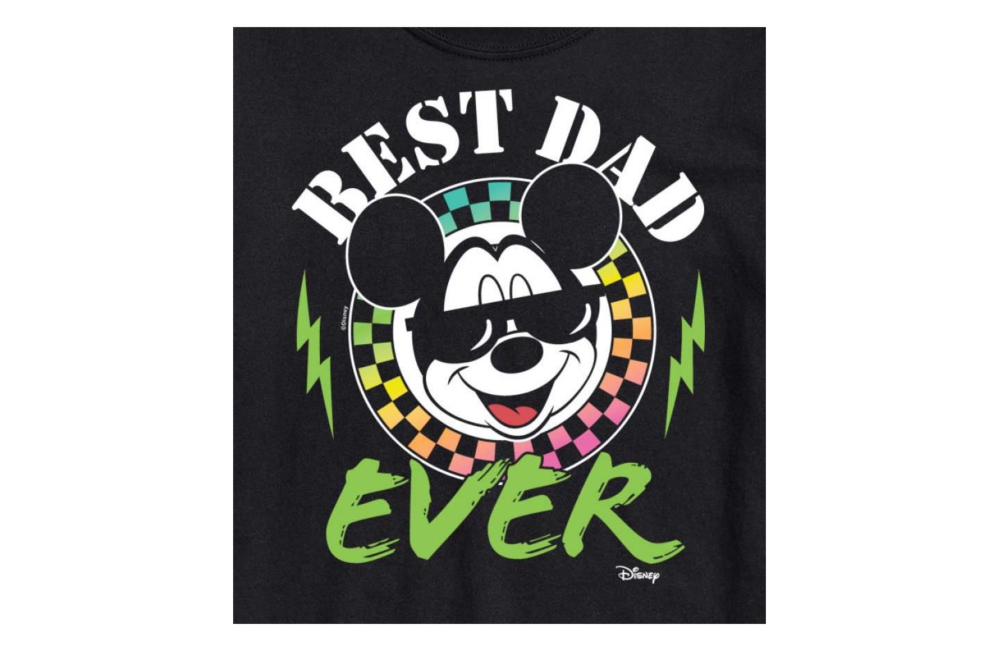 Мужская футболка AIRWAVES Hybrid Apparel Mickey Dad Short Sleeve, цвет: Чёрный — фото 3