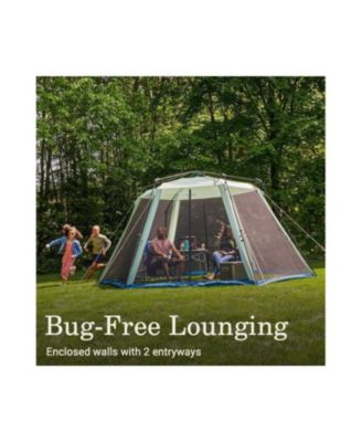Skylodge 15 x 13 Instant Screen Canopy Tent, Moss Green