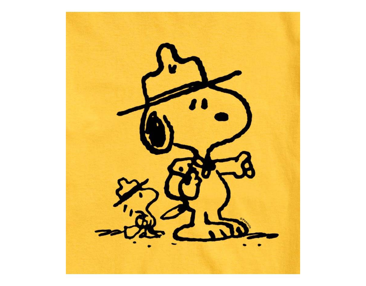 Airwaves Hybrid Apparel Peanuts Outdoor Mens Short Sleeve Tee In Ath Hthr
