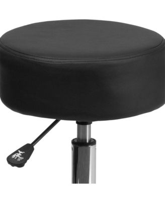 Medical Ergonomic Stool With Chrome Base