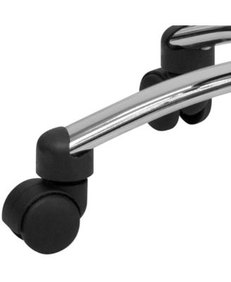 Medical Ergonomic Stool With Chrome Base