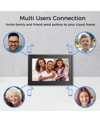 10in Cloud Frame- Easy PhotoShare APP- 20GB Cloud Storage, Auto-Rotate