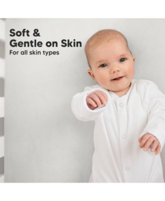 2pk Soothe Fitted Crib Sheets Neutral, Baby Crib Sheets, Fits Standard Nursery Baby Mattress