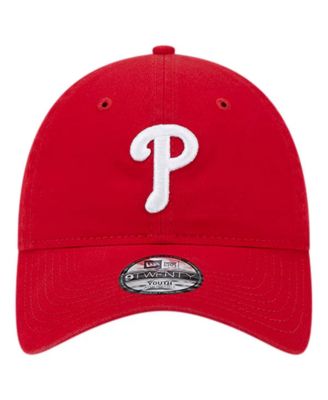 Youth Red Philadelphia Phillies Team Color 9Twenty Adjustable Hat