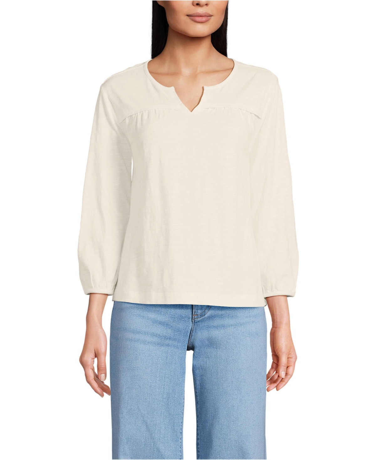 Lands' End Women's Slub Top