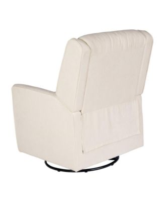 Dara 3-In-1 Traditional Manual Recliner Rocker Swivel Glider Chair