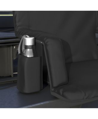 one pack Lightweight Metal Frame With Armrests & Backpack Straps Extra Wide Portable Stadium Chair