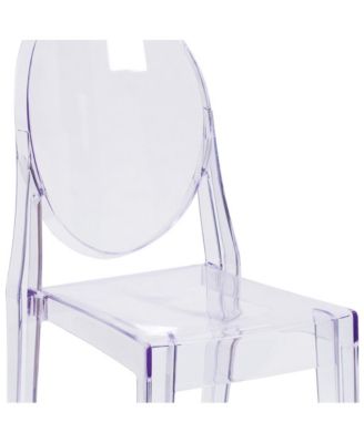  19" Rubber Ghost Side Chair