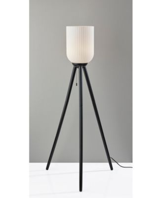 57.5" Wood Kinsley Floor Lamp