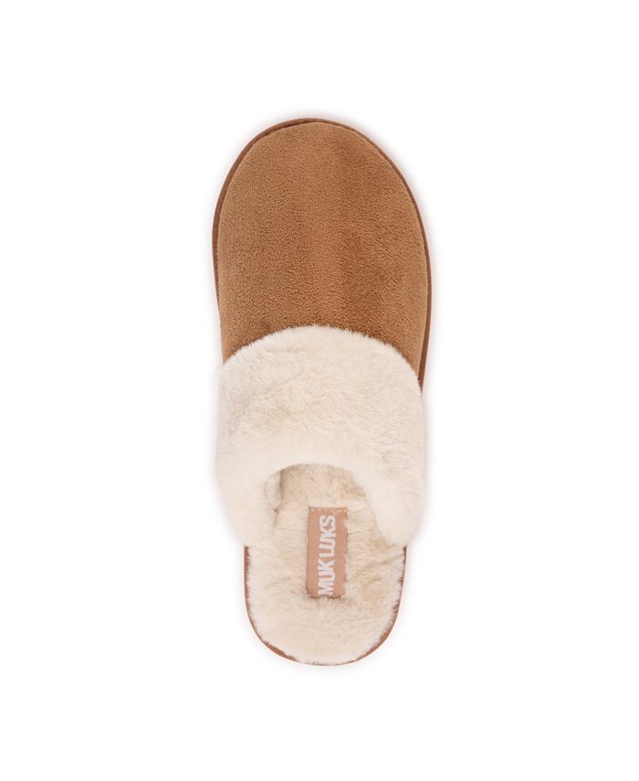 MUK LUKS Women's Microsuede Scuff Slipper Macy's