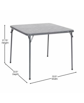 5 Piece Folding Card Table And Chair Set